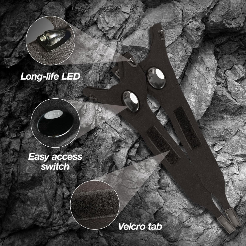 Flashlight Gloves LED Finger Light Work Outdoor Tool