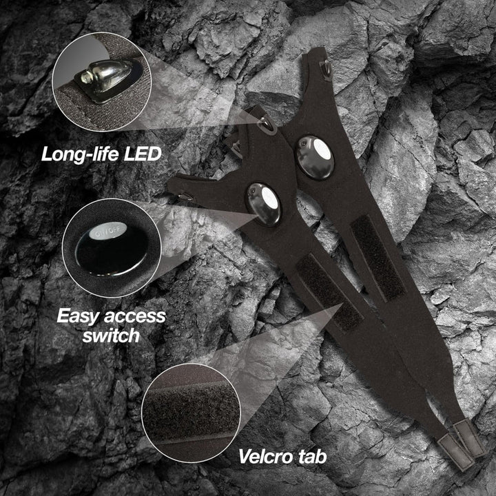 Flashlight Gloves LED Finger Light Work Outdoor Tool