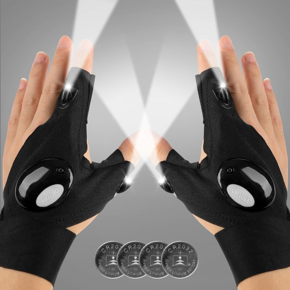 Flashlight Gloves LED Finger Light Work Outdoor Tool