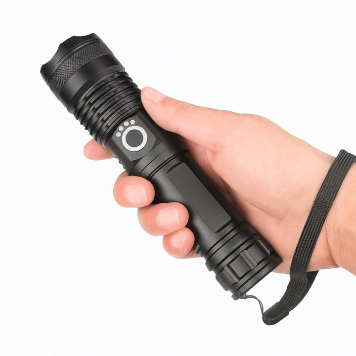 Flashlight LED Rechargeable Outdoor Handheld Light Tool