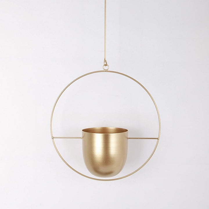 FloraFrame Hanging Planter | Modern Minimalist Iron Design