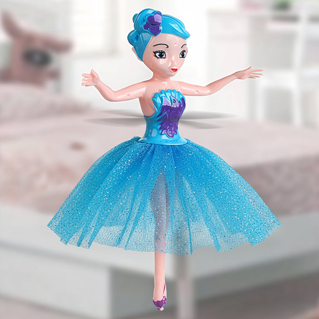 Flying Fairy Princess Toy LED Lights Hand Sensor Kids