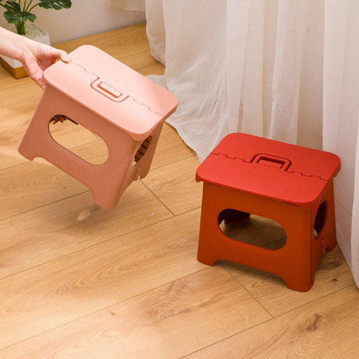 Step Stool Folding Plastic Portable Home Footstool