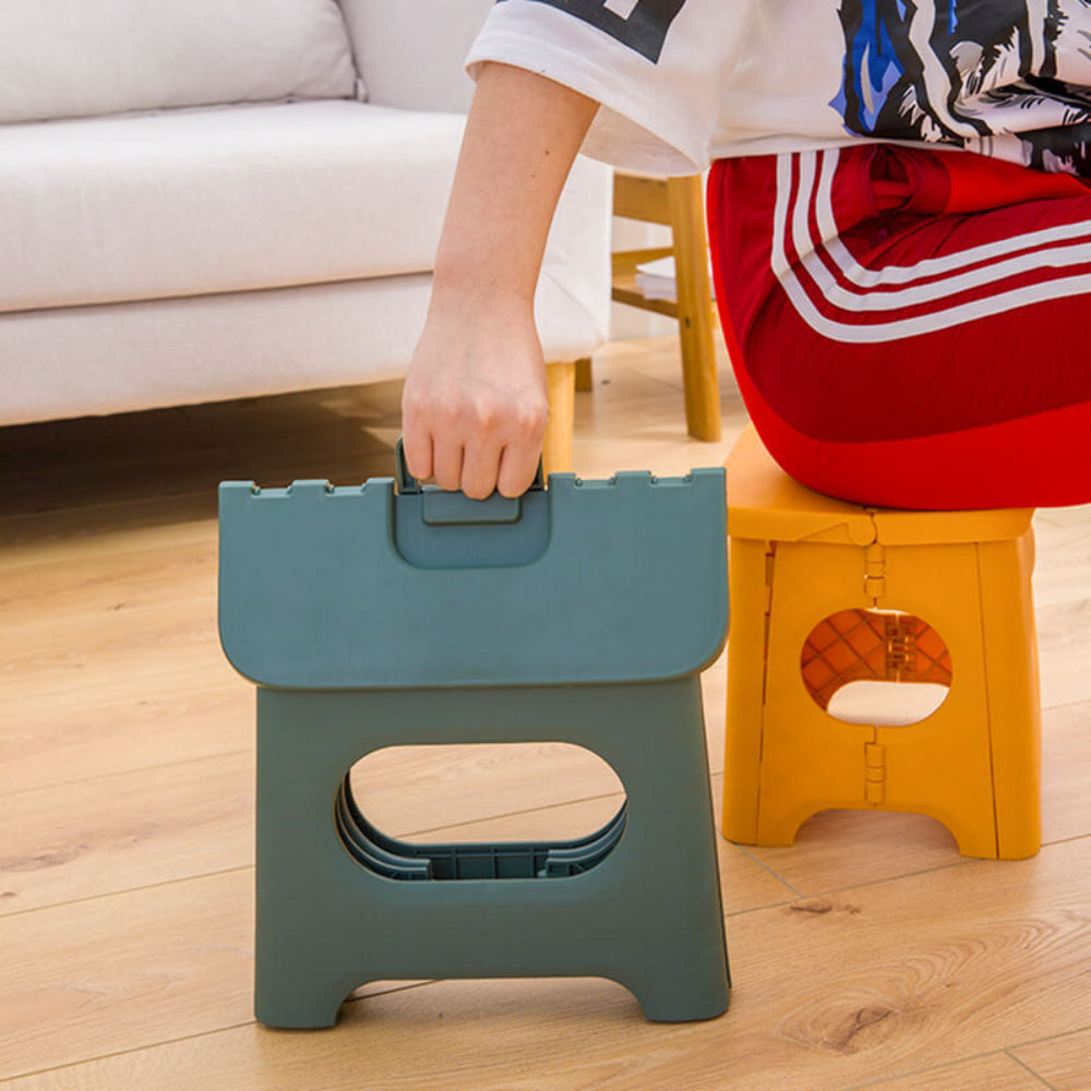 Step Stool Folding Plastic Portable Home Footstool
