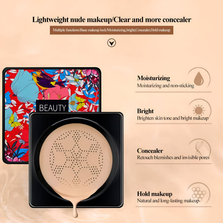 Foundation Makeup Cream Sponge Applicator Compact