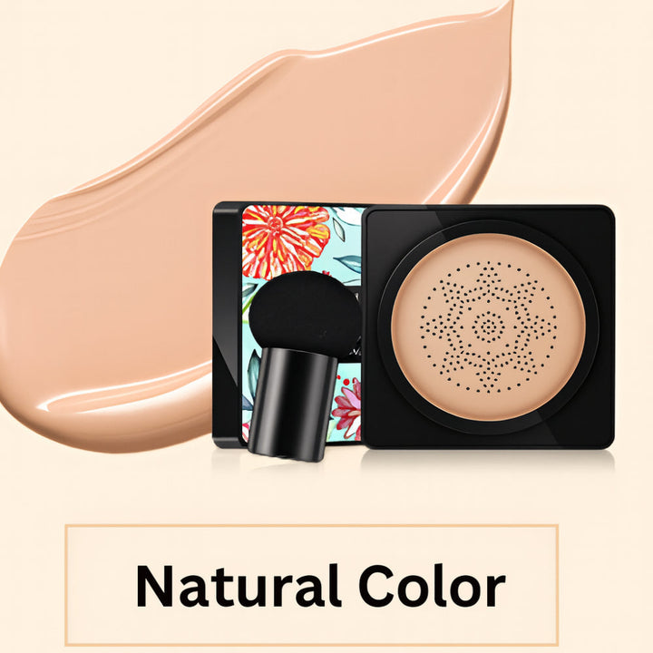 Foundation Makeup Cushion Compact Natural Coverage Face Applicator