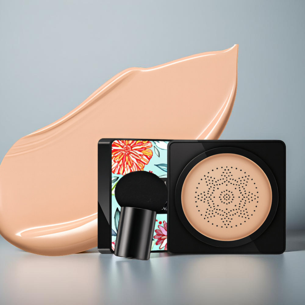Foundation Makeup Cushion Compact Natural Coverage Face Applicator