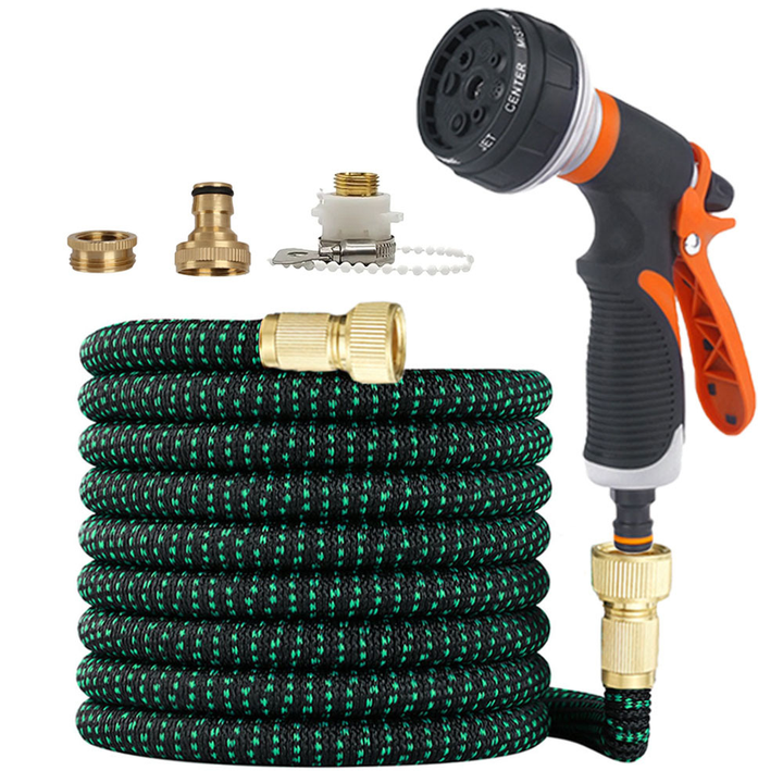Garden Hose Non Expanding Kink Resistant Flat Coil Storage