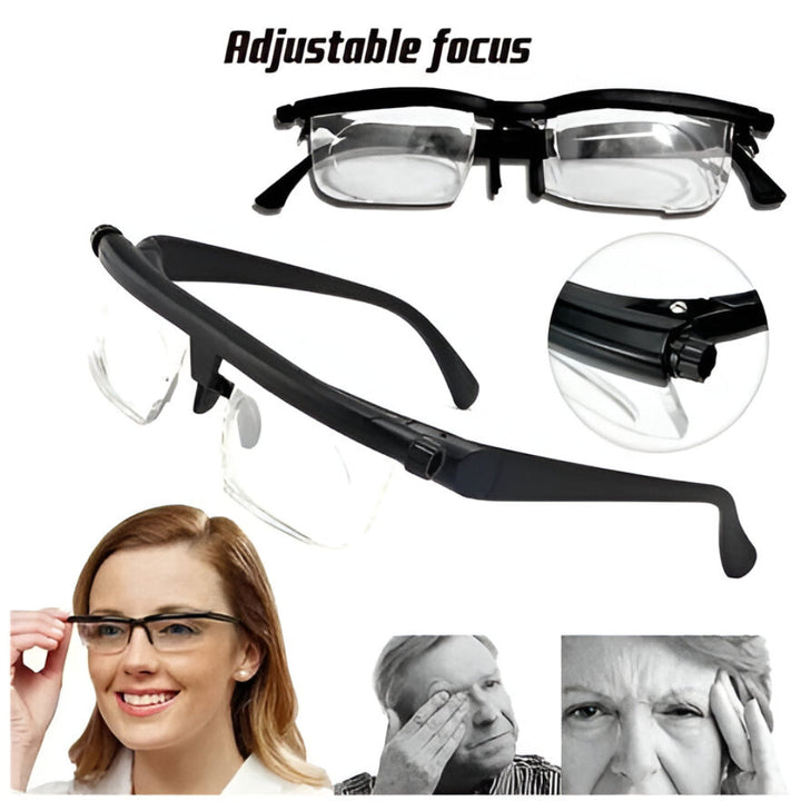 Glasses Adjustable Focus Vision Tool Reading Driving