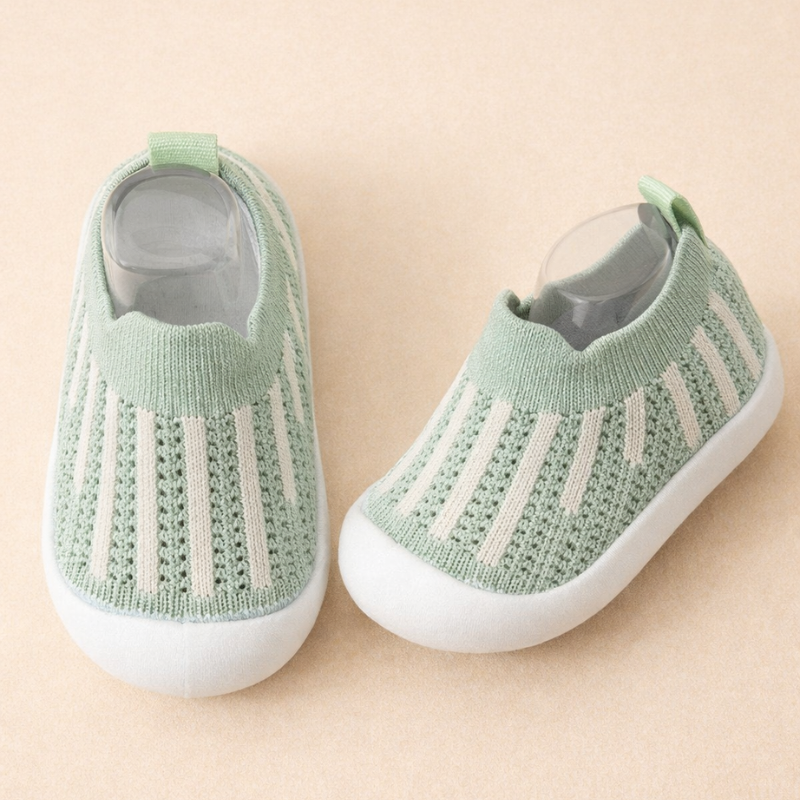 Kids Sneakers Breathable Mesh Slip On Shoes Non Slip Lightweight