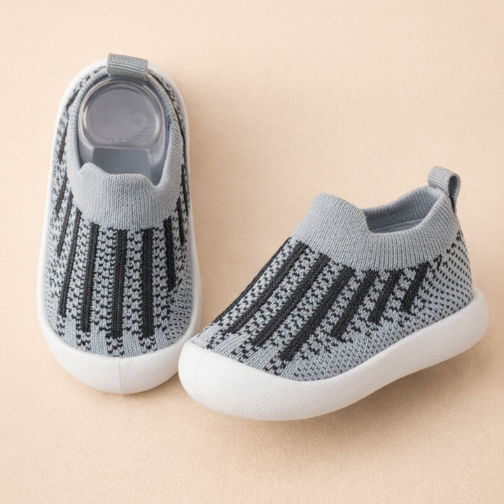 Kids Sneakers Breathable Mesh Slip On Shoes Non Slip Lightweight