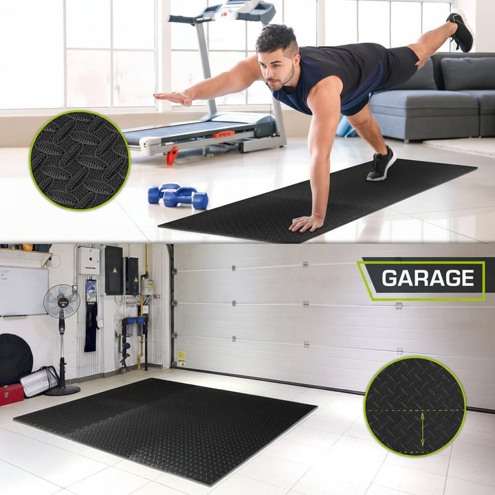 Gym Floor Mats Interlocking EVA Foam Exercise Flooring Tiles