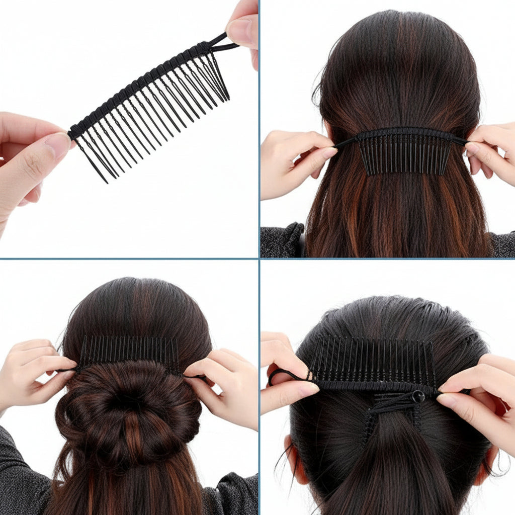 Stylish Retro Hair Clip Thick Voluminous Hair
