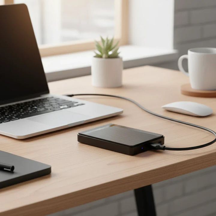 External Hard Drive Portable SSD USB 3.0 SATA Enclosure