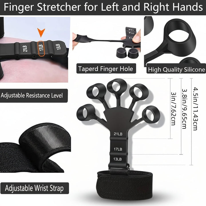 Hand Gripper Forearm Strength Sneaker Adjustable Metal Workout Set