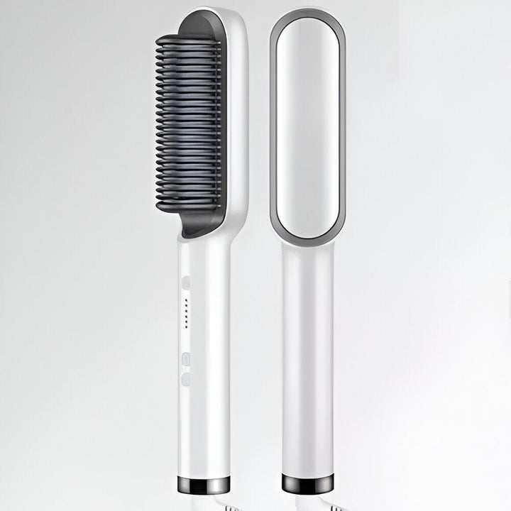 Hair Straightening Comb Heated Styling Brush Tool
