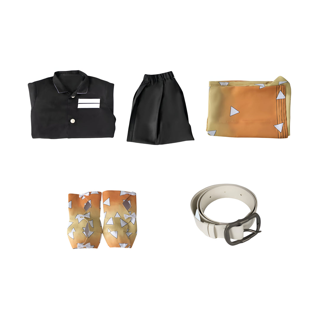 Halloween Costume Anime Haori Wig Cosplay Outfit