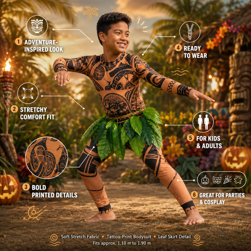 Halloween Costume Cosplay Costume Adventure Theme Outfit