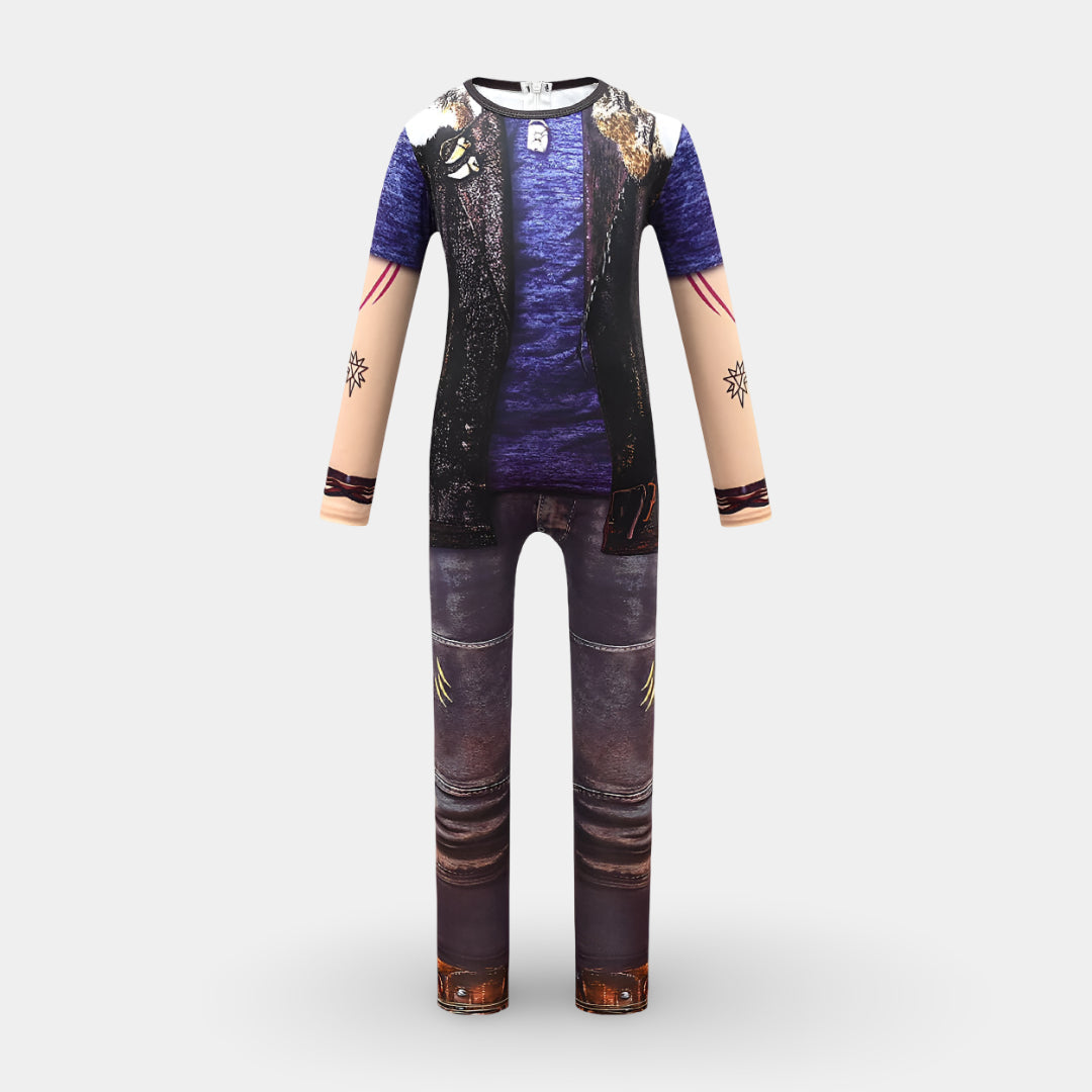 Halloween Costume Kids Zombie Jumpsuit Party Outfit
