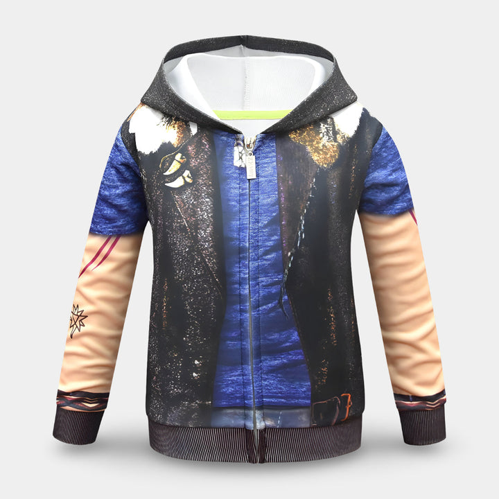 Halloween Costume Kids Zombie Jumpsuit Party Outfit