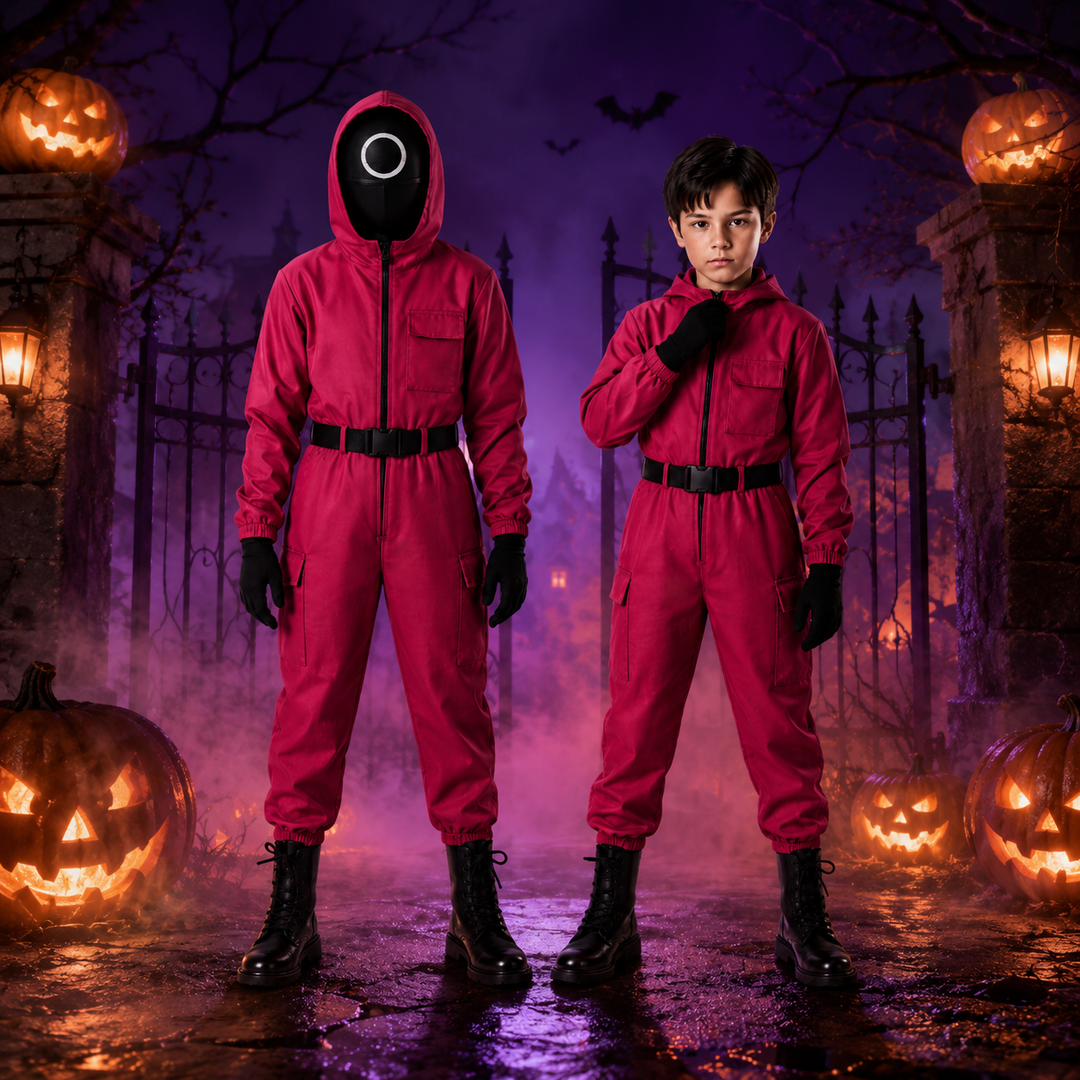 Halloween Costume Trick-Or-Treat Costume Jumpsuit Outfit