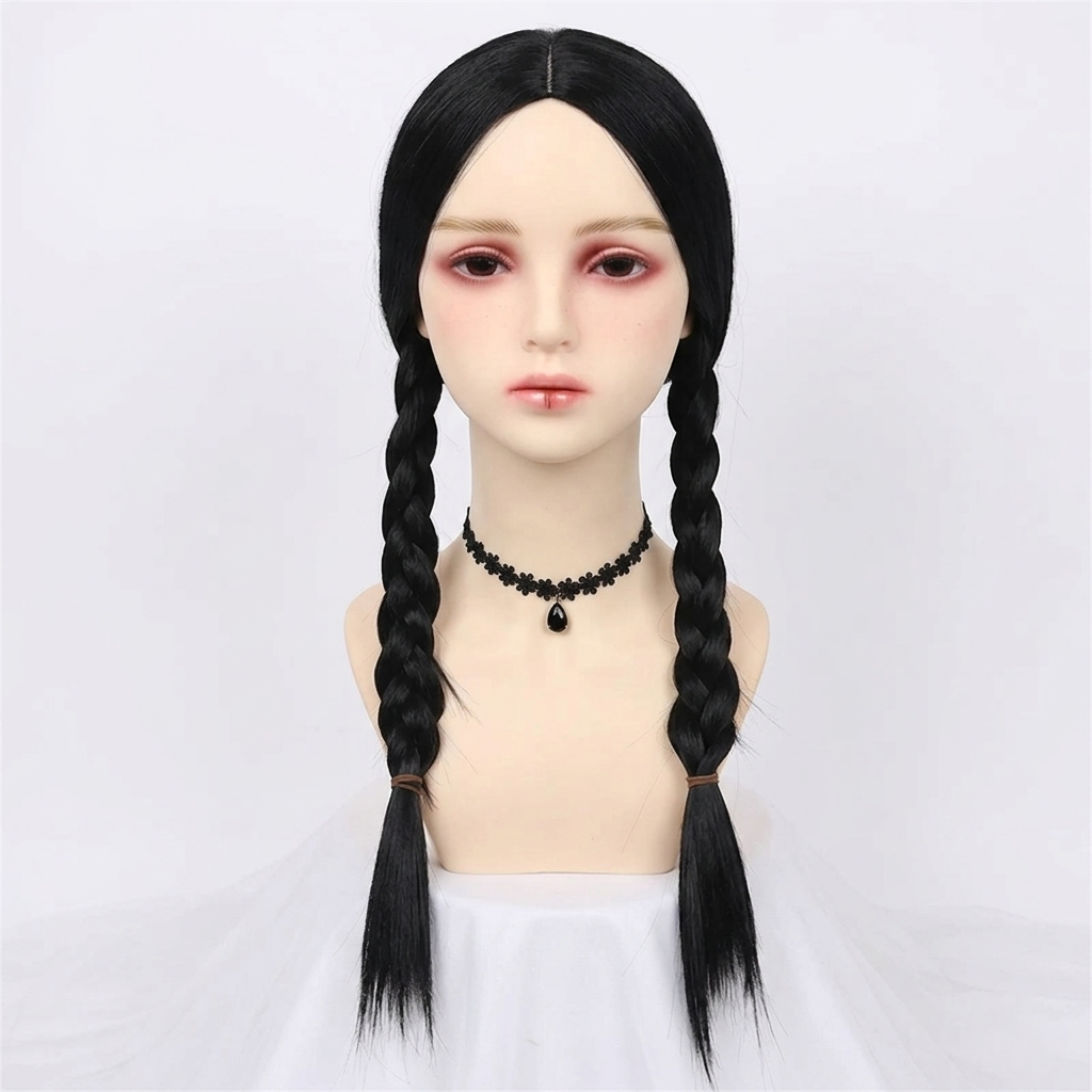 Halloween Costumes Gothic Dress Cosplay Outfit Set