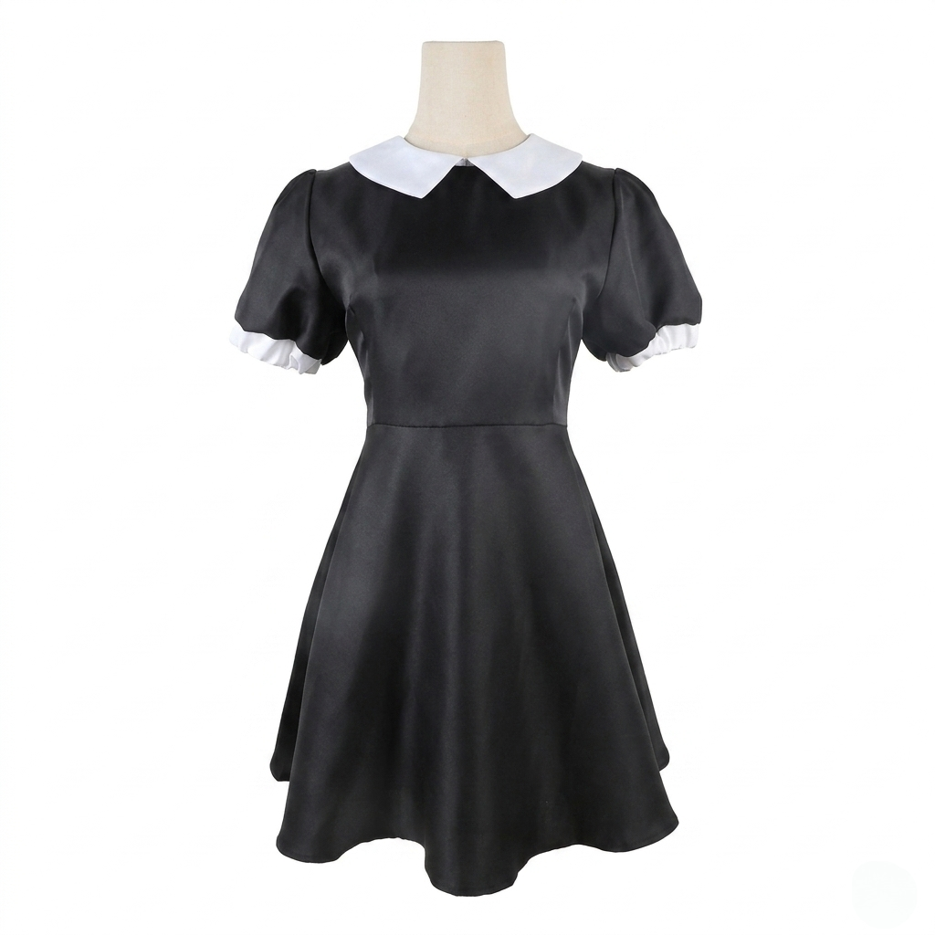 Halloween Costumes Gothic Dress Cosplay Outfit Set
