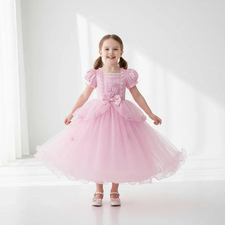 Halloween Costumes Girls Princess Dress Lace Party Gown