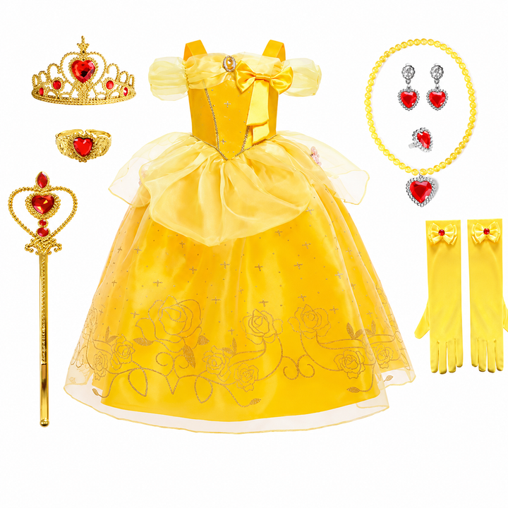 Halloween Costumes Girls Princess Party Dress Costume Set