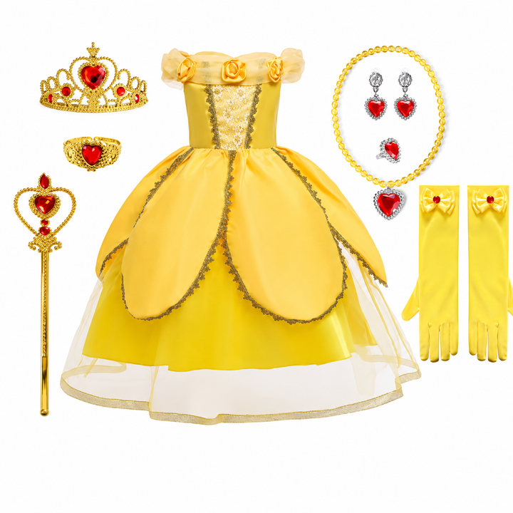 Halloween Costumes Girls Princess Party Dress Costume Set