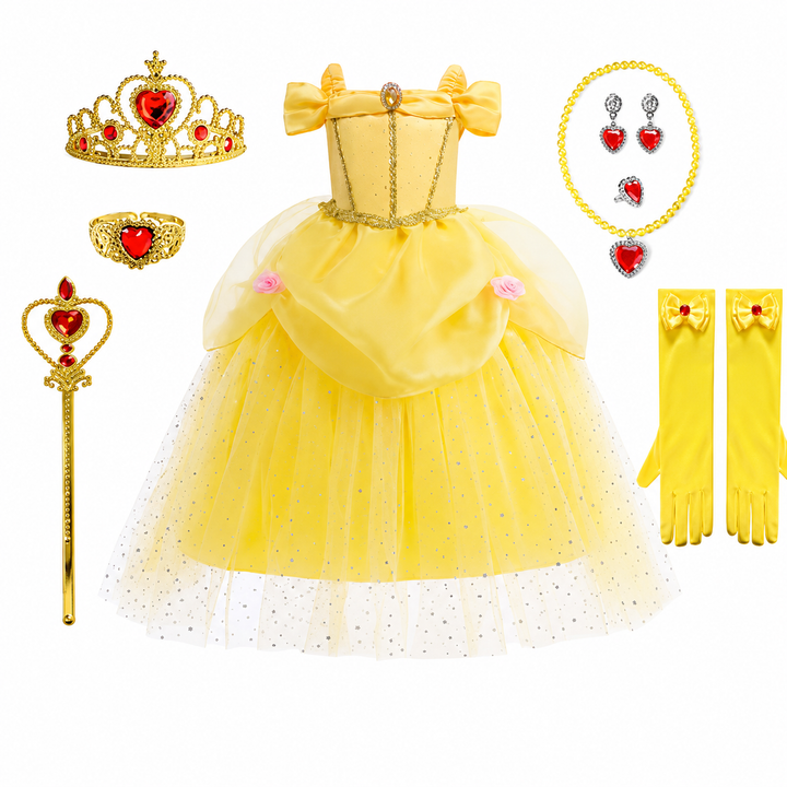 Halloween Costumes Girls Princess Party Dress Costume Set