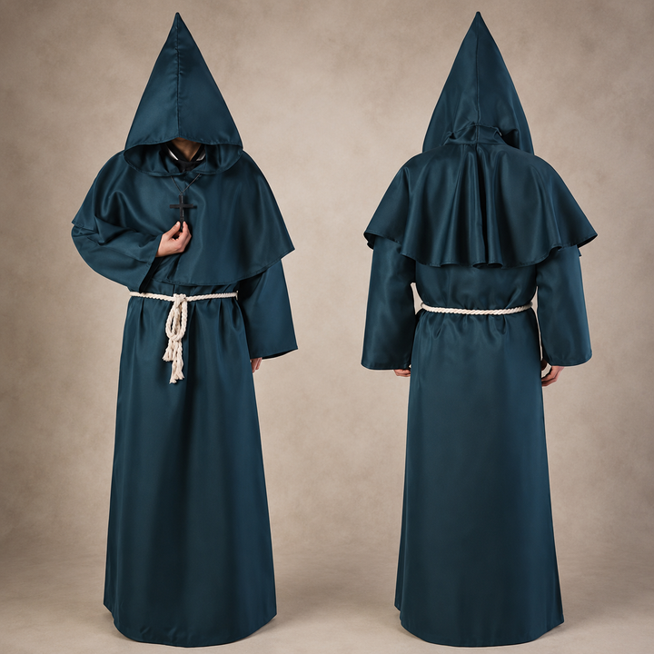 Halloween Costumes Womens Nun Robe Dress Up Outfit