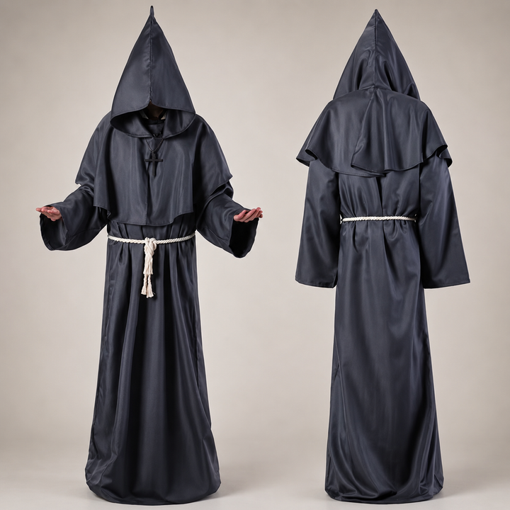 Halloween Costumes Womens Nun Robe Dress Up Outfit