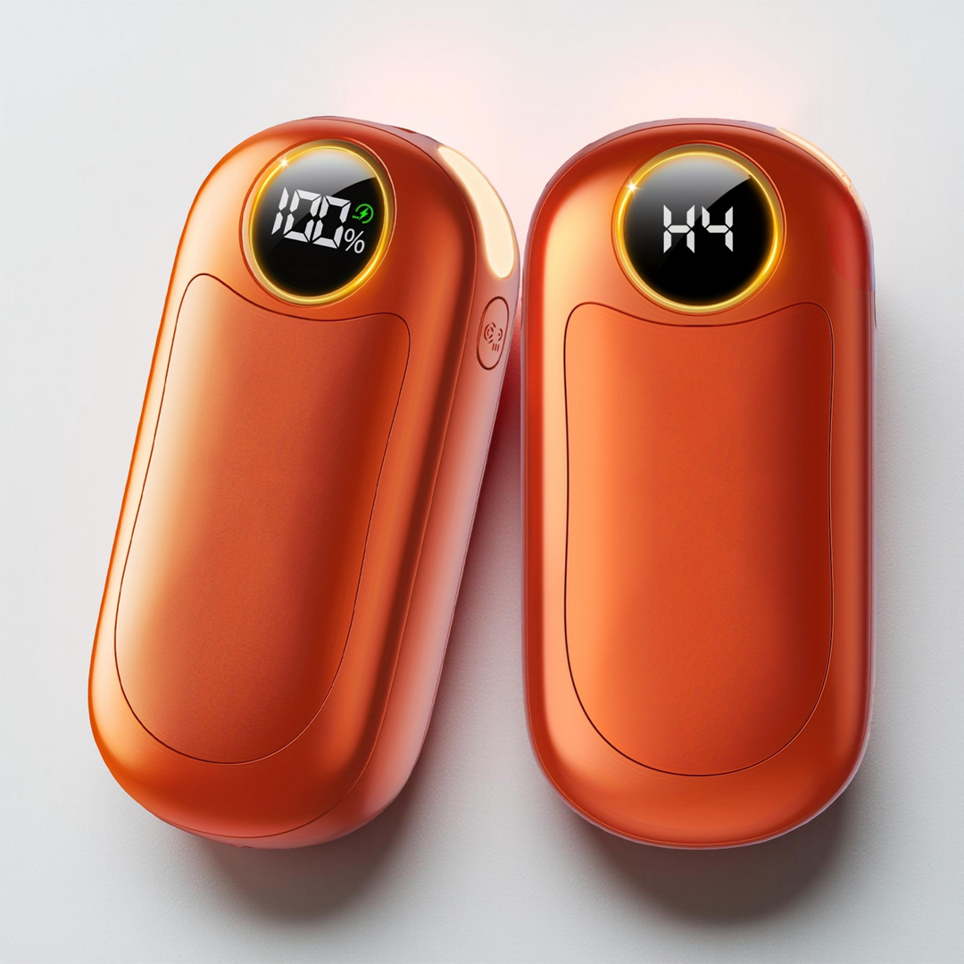 Hand Warmer Electric Rechargeable Pocket Heater Dual Pack