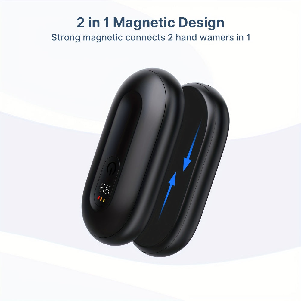 Hand Warmers Rechargeable Magnetic Pocket Heater Set