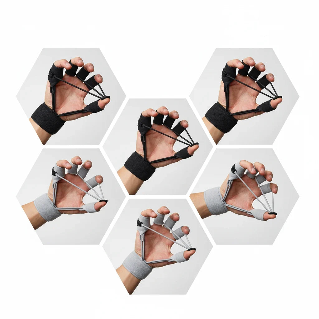 Finger Strengthener Adjustable Resistance Hand Grip Sneaker