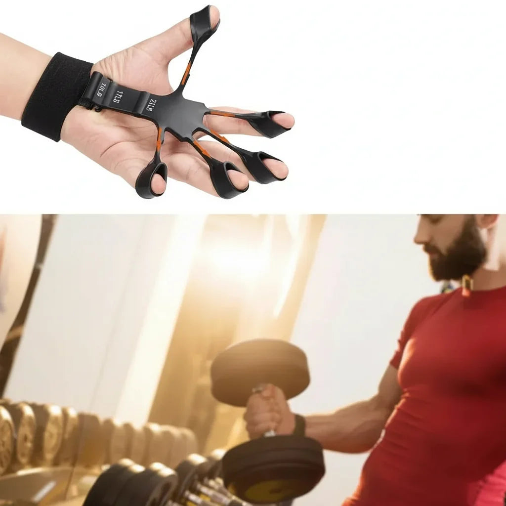 Finger Strengthener Adjustable Resistance Hand Grip Sneaker