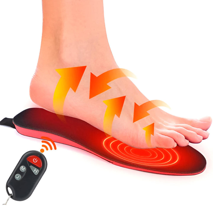Heated Winter Shoe Insoles Wireless Electric Foot Insert