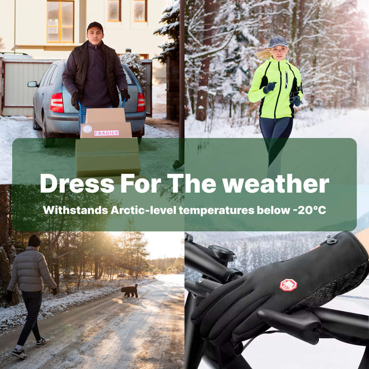 Winter Gloves Thermal Touchscreen Outdoor Handwear