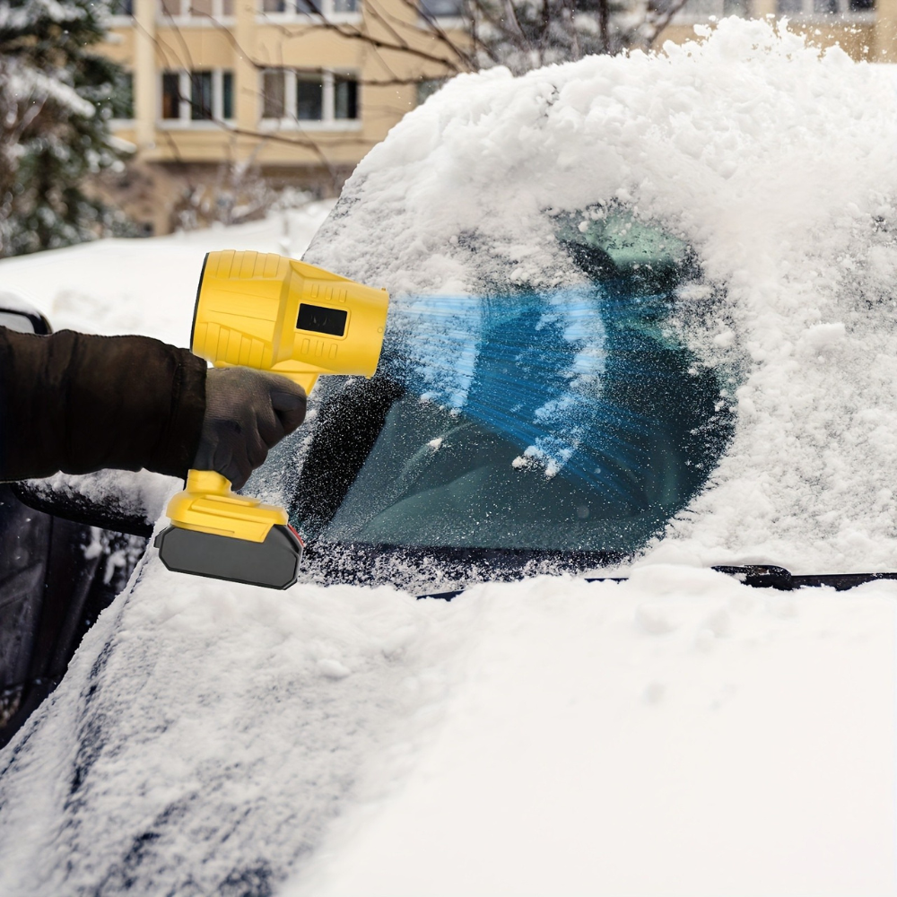 Leaf Blower Cordless Handheld Air Tool Strong Airflow Cleaning Device