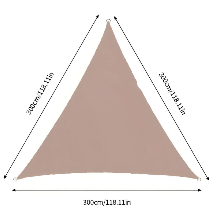 TriBlocker Shade Sail | Waterproof UV-Protect Triangle Design