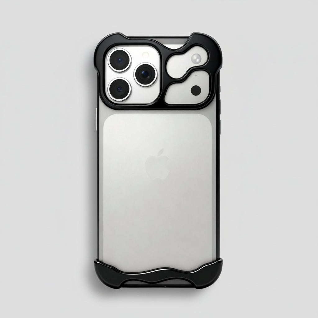 Phone Case Slim Titanium Alloy Protective Magnetic Cover
