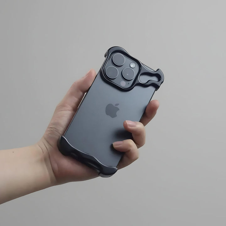 Phone Case Slim Titanium Alloy Protective Magnetic Cover