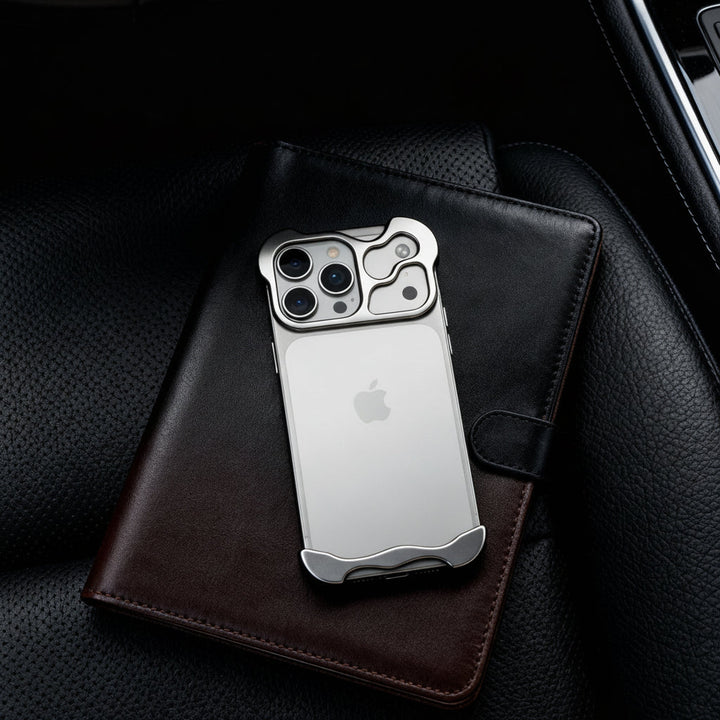 Phone Case Slim Titanium Alloy Protective Magnetic Cover