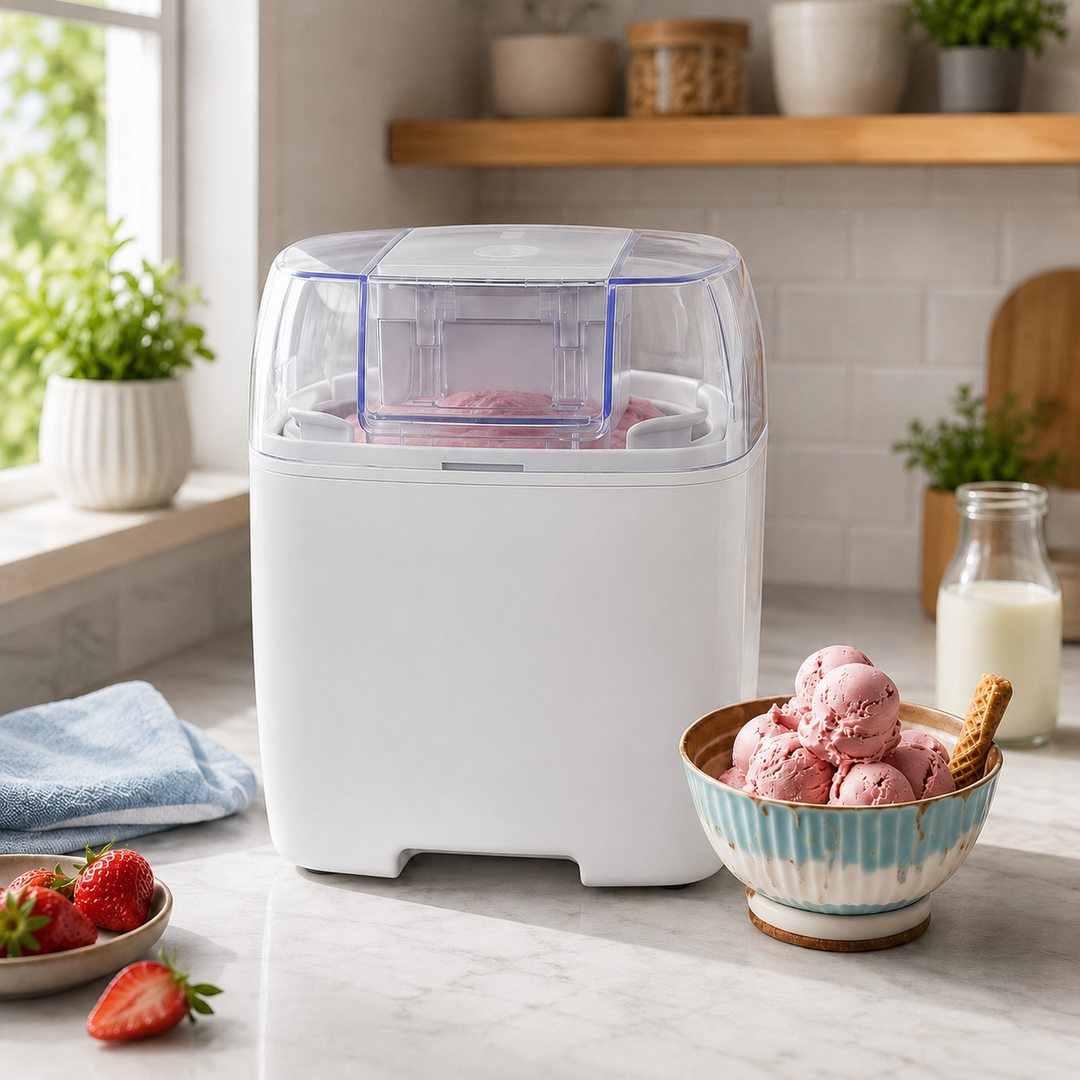 Ice Cream Maker Machine Homemade Frozen Dessert Bowl