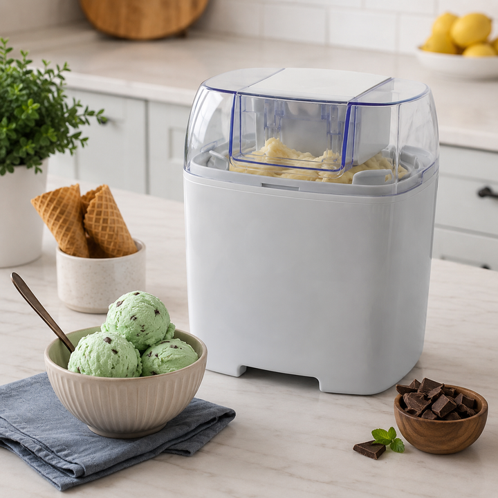Ice Cream Maker Machine Homemade Frozen Dessert Bowl