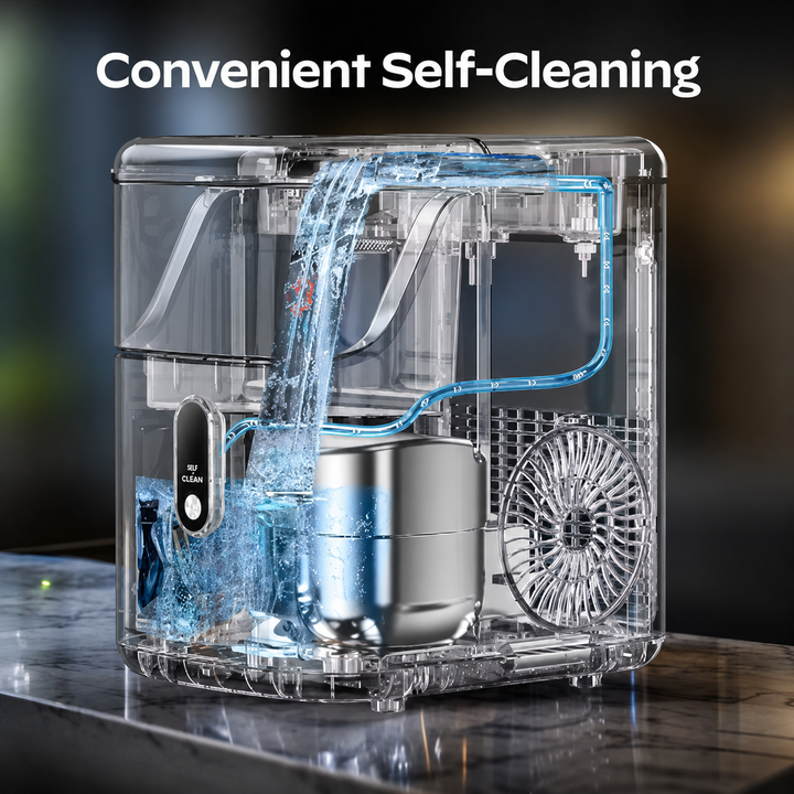 Ice Maker Cooling Countertop Ice Machine
