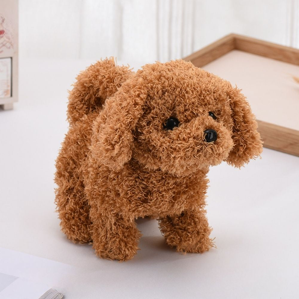 Plush Toy Interactive Robot Puppy Walking Barking Features