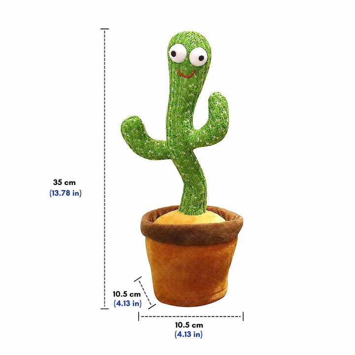 Interactive Toy Dancing Talking Cactus Toy Singing Plush