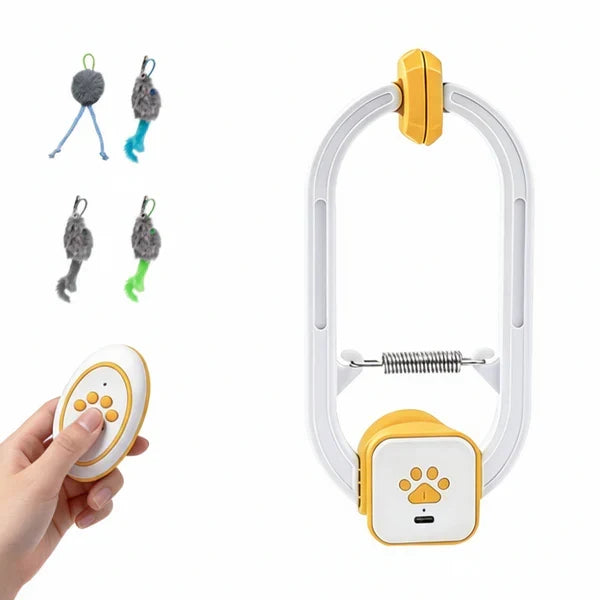 Cat Toy Interactive Electronic Teaser USB Rechargeable Mice
